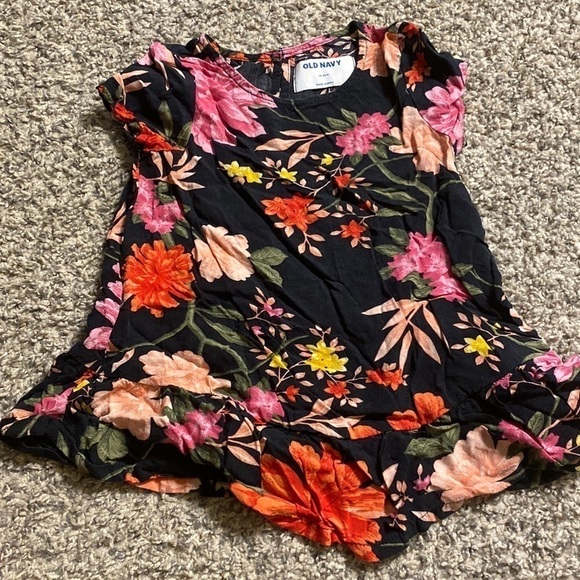 Old Navy toddler floral dress | size 18-24m - Picture 1 of 5